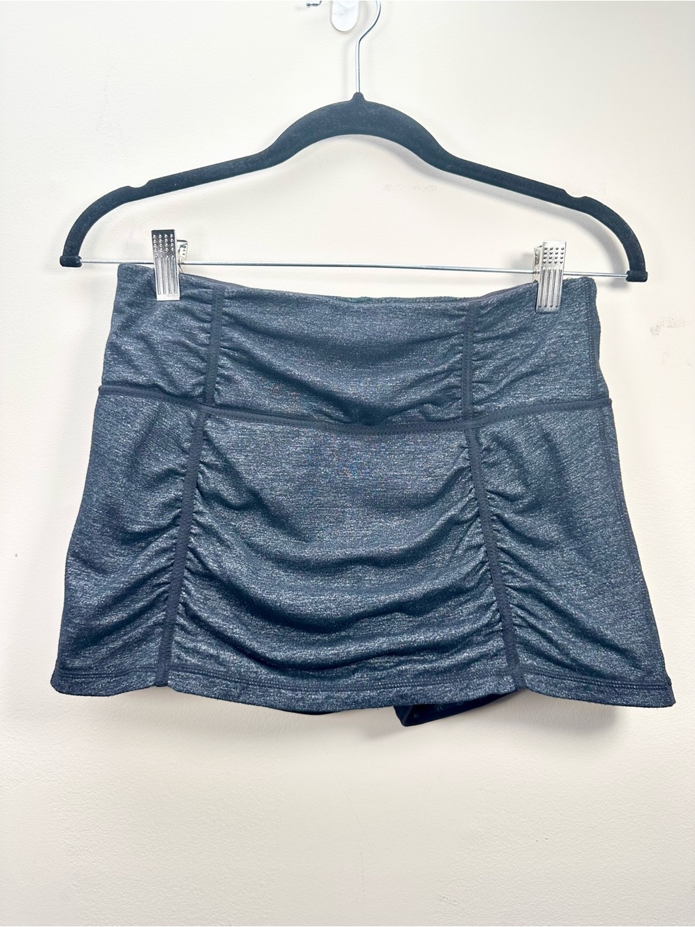 Athleta Hatha Yoga Skort, Dark Heather Gray, Small - Picture 4 of 16